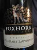 Foxhorn Cabernet Sauvignon wine