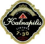 Kalnapilio-Tauro 7.30 beer Label Full Size
