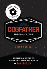 Geartooth Cogfather beer Label Full Size