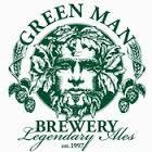 Green Man Headbanger beer Label Full Size