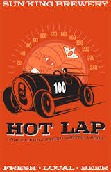 Sun King Hot Lap Hybrid beer Label Full Size