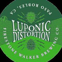 Firestone Walker Firestone Luponic Distortion Release 002 IPA beer Label Full Size