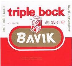 Bavik Triple Bock beer Label Full Size