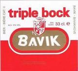 Bavik Triple Bock beer