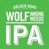 Golden Road Wolves Among the Weeds beer Label Full Size