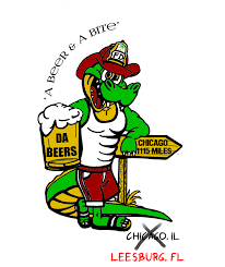 Chicago Fire Flight beer Label Full Size