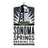 Sonoma Springs Subtropical Gold beer Label Full Size