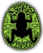 Bullfrog Hopsphyxiation Lemon beer Label Full Size
