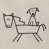 Dog & Pony Gose-Coloured Glasses: Strawberry Rhubarb Lemonade beer Label Full Size