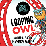 Right Brain Looping Owl beer