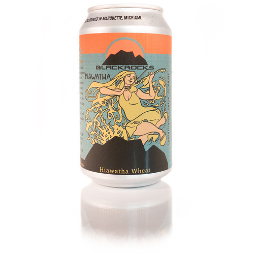 Blackrocks Hiawatha Wheat beer Label Full Size