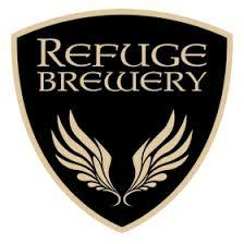 Refuge/Electric Tasty Beverage beer Label Full Size
