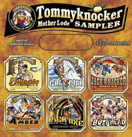 Tommyknocker Variety Pack beer Label Full Size
