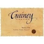 Gainey Riesling wine