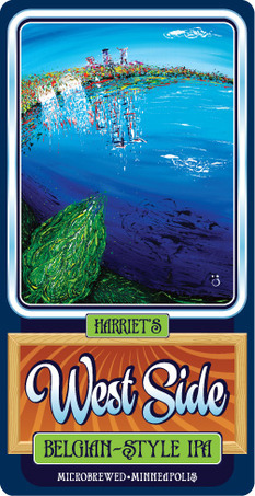 Harriet West Side IPA beer Label Full Size