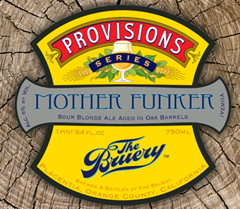 Bruery Provisions Series: Mother Funker beer Label Full Size