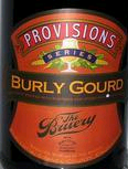 Bruery Provisions Series: Burly Gourd beer