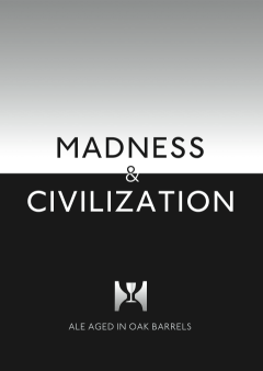 Hill Farmstead Madness & Civilization #4 beer Label Full Size