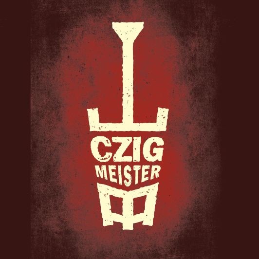 Czig Meister Oktoberfest beer Label Full Size