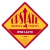 Upstate Ipso Lacto beer Label Full Size