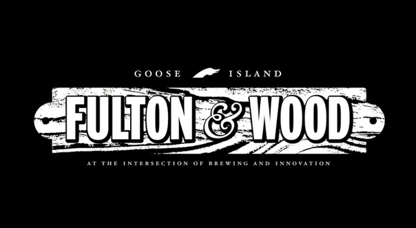 Goose Island Fulton & Wood Old Town Yard beer Label Full Size