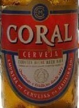 Coral beer Label Full Size