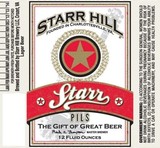 Starr Hill Pils beer