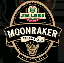 JW Lees Moonraker Zymatore beer Label Full Size