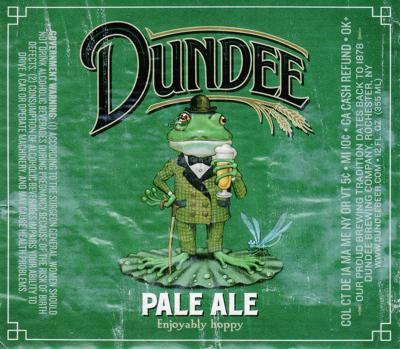 Genesee Dundee Pale Ale beer Label Full Size