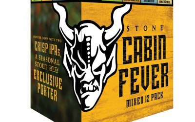 Stone Cabin Fever Variety Pack beer Label Full Size