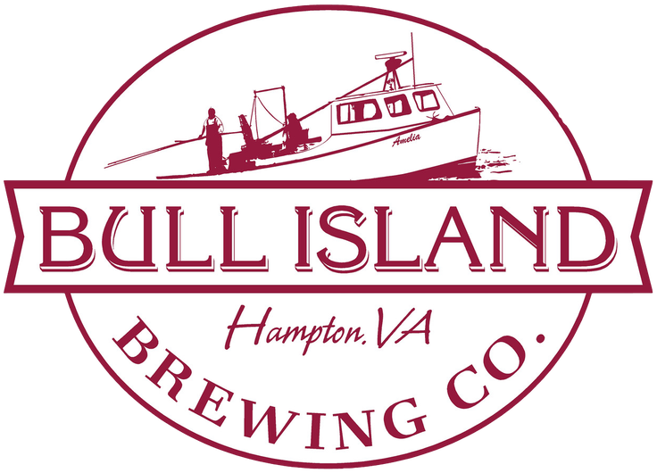 Bull Island Pumpkin Brown Ale beer Label Full Size