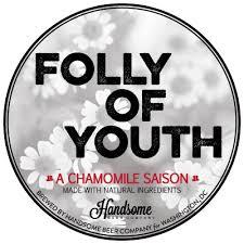 Handsome Folly of Youth beer Label Full Size