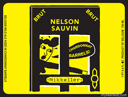 Mikkeller Spontan Nelson Sauvin beer Label Full Size