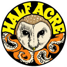Half Acre White Noise beer Label Full Size