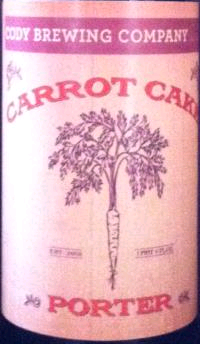Cody Carrot Cake Porter beer Label Full Size