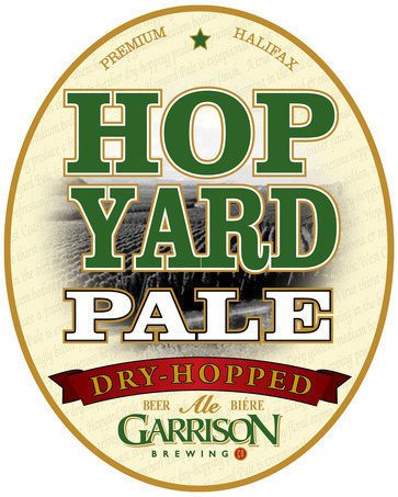Garrison Hopyard Pale beer Label Full Size