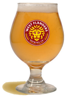 West Flander Angry Monk beer Label Full Size