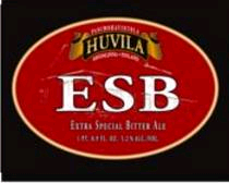 Malmgårdin Panimo Huvila ESB beer Label Full Size