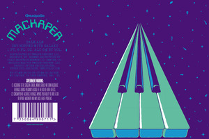 Omnipollo Mackaper beer Label Full Size