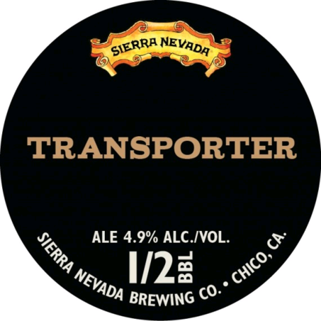 Sierra Nevada Transporter beer Label Full Size