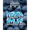 Manayunk Hoppa blueberry Smurf beer Label Full Size