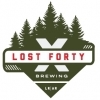 Lost Forty Saison beer Label Full Size