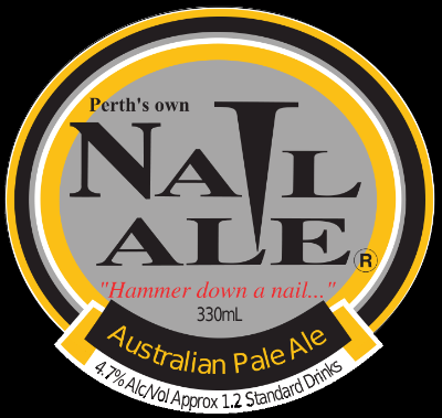 Nail Ale beer Label Full Size