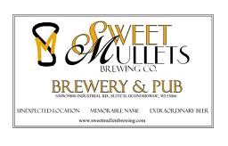 Sweet Mullets Wild Hopped Buckwheat beer Label Full Size