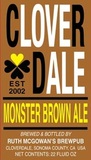 Ruth McGowan's Monster Brown beer