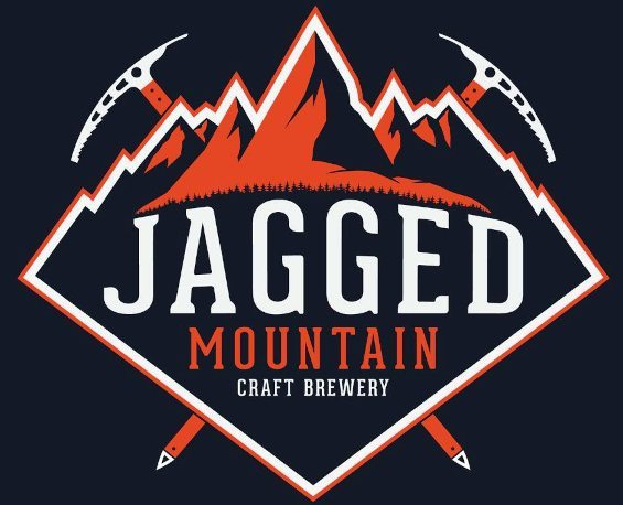 Jagged Mountain 3rd Anniversary Wild Grand Cru beer Label Full Size