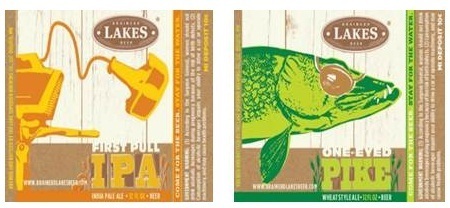 Brainerd Lakes Beer beer Label Full Size