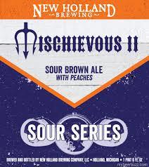 New Holland Mischievous II beer Label Full Size