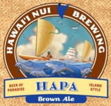 Hawai'i Nui Hapa Brown beer