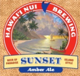 Hawai'i Nui Sunset Amber beer